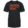 Packers party with diddy letter shirt