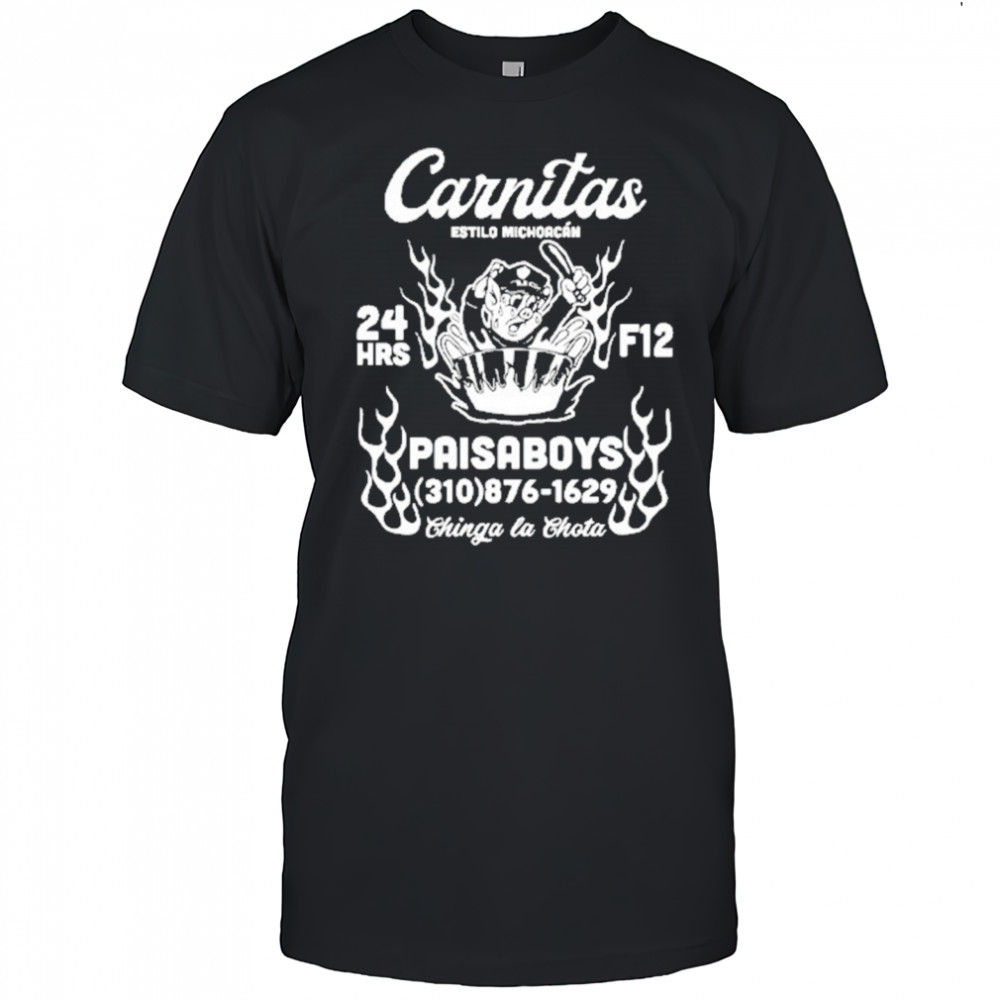 Paisaboys F12 No Jusstice No Peace No Mas T-Shirt