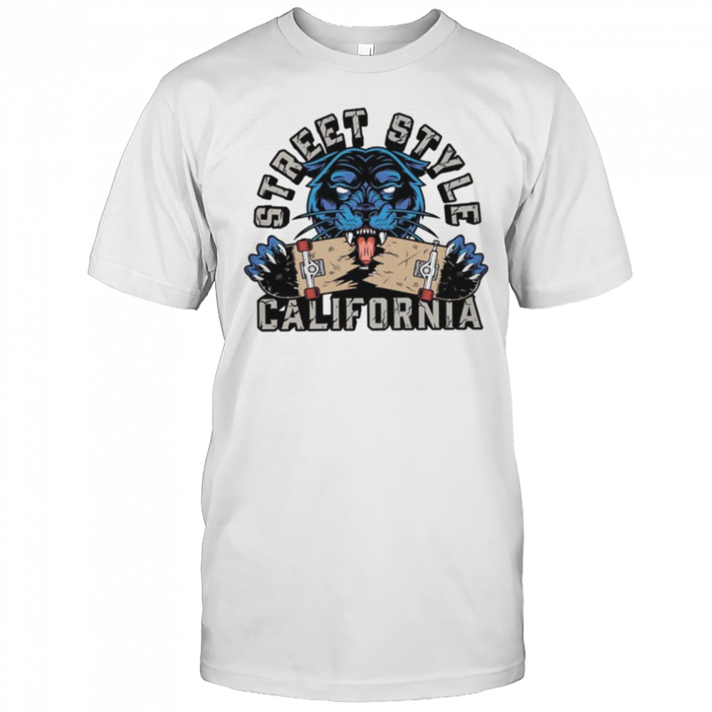 Panther street style California shirt