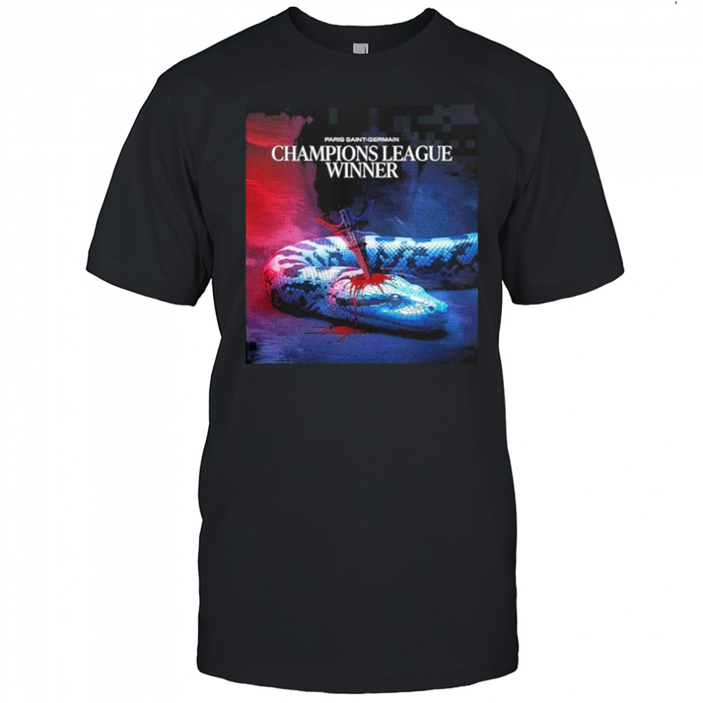 Paris Saint Germant Is The Champions UEFA Champions League 2025 Defeat Snake shirt