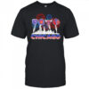 Patriotic skyline Chicago sports shirt