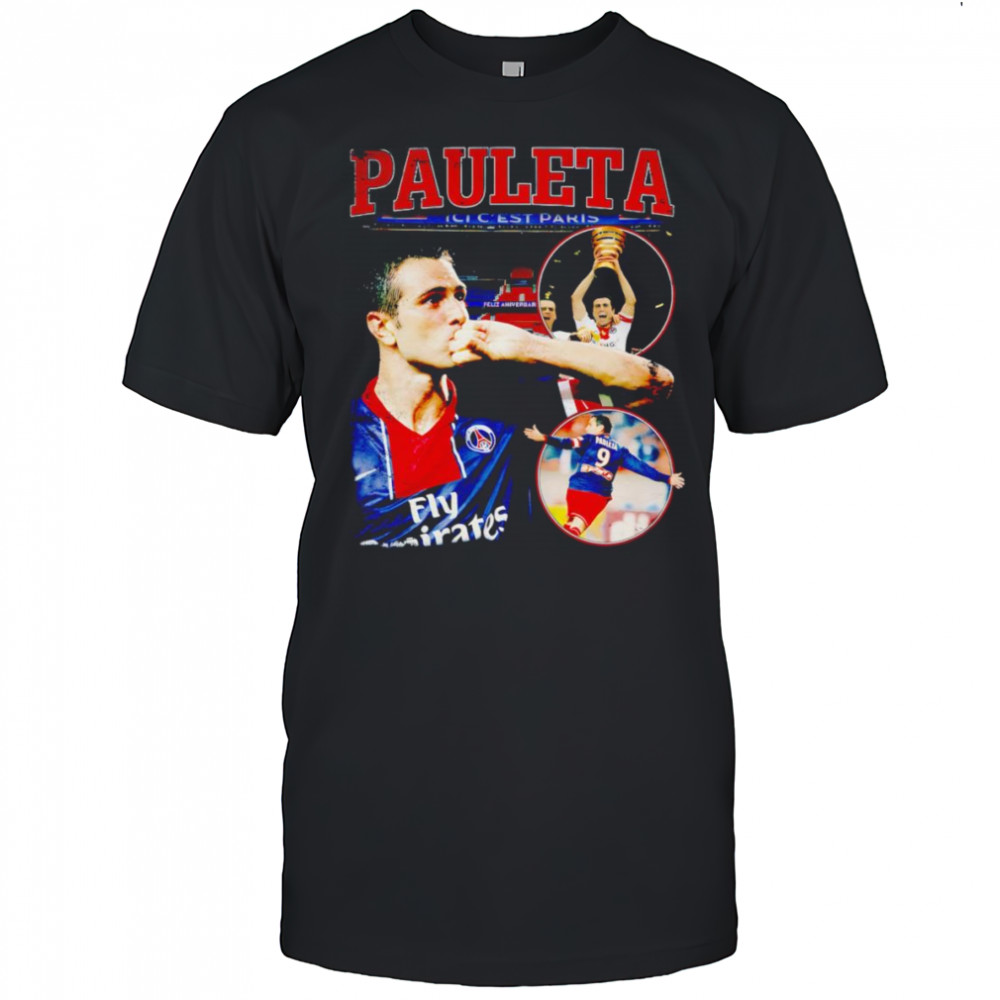 Pauleta Paris Saint-Germain vintage shirt