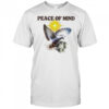 Peace of Mind dove rose white shirt