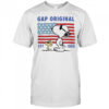 Peanuts Gap Original est 1969 American flag shirt