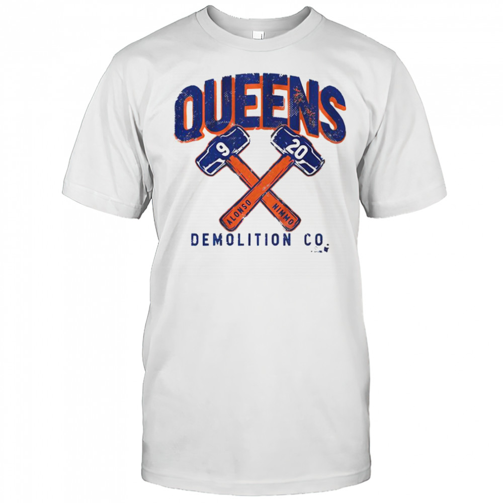 Pete Alonso & Brandon Nimmo Queens Demolition Co T-Shirt