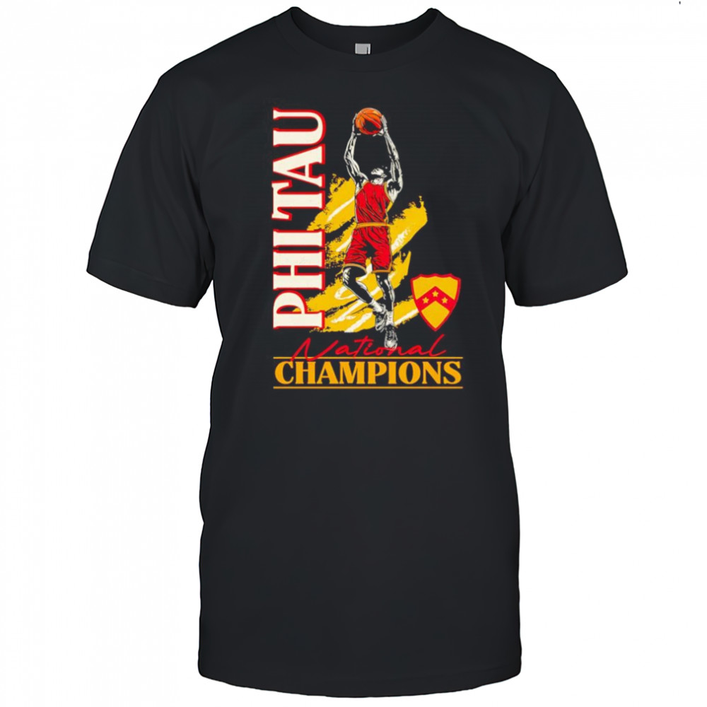 Phi Tau National Champions basketball shirt