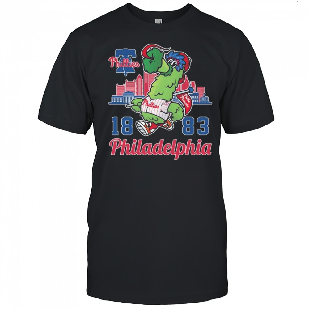 Philadelphia Phillies 1893 Mascot Skyline Shirt