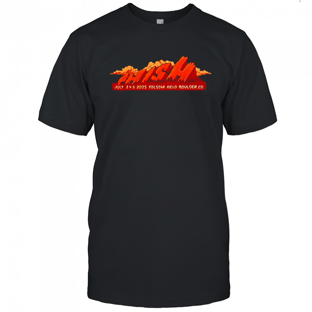 Phish Boulder shirt