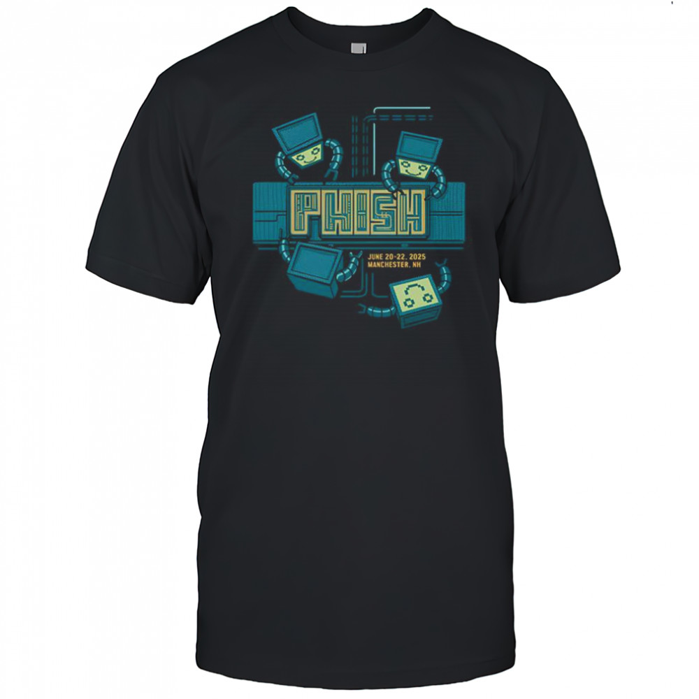 Phish Merch Manchester NH June 20 2025 T-Shirt