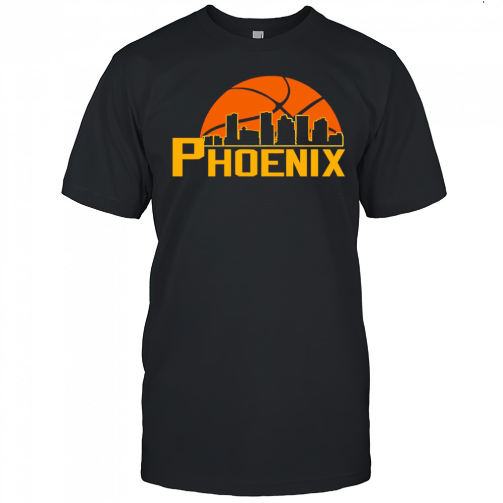 Phoenix Suns Cityscape Skyline style 2025 shirt