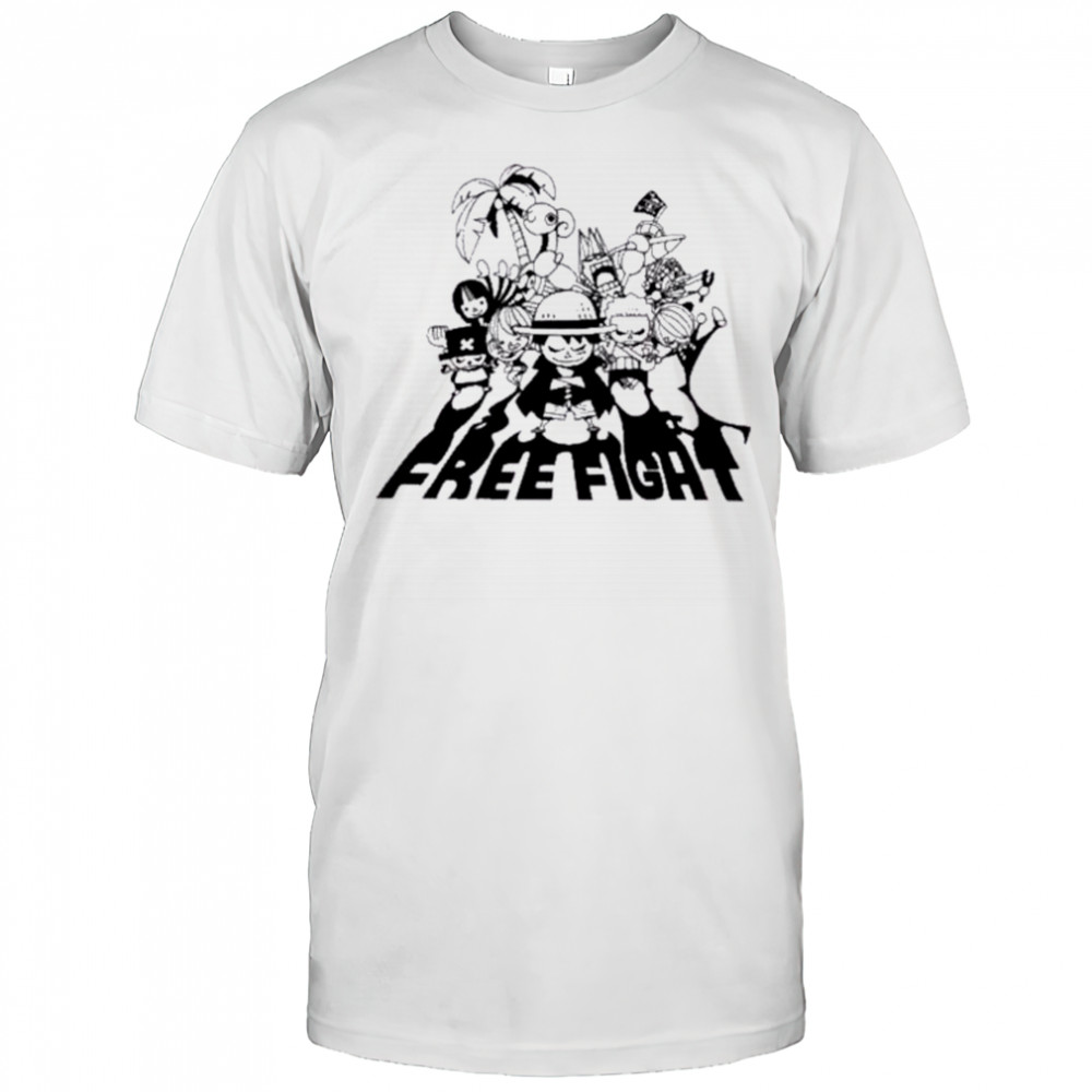 Piece Straw Hat Crew Free Fight Shirt