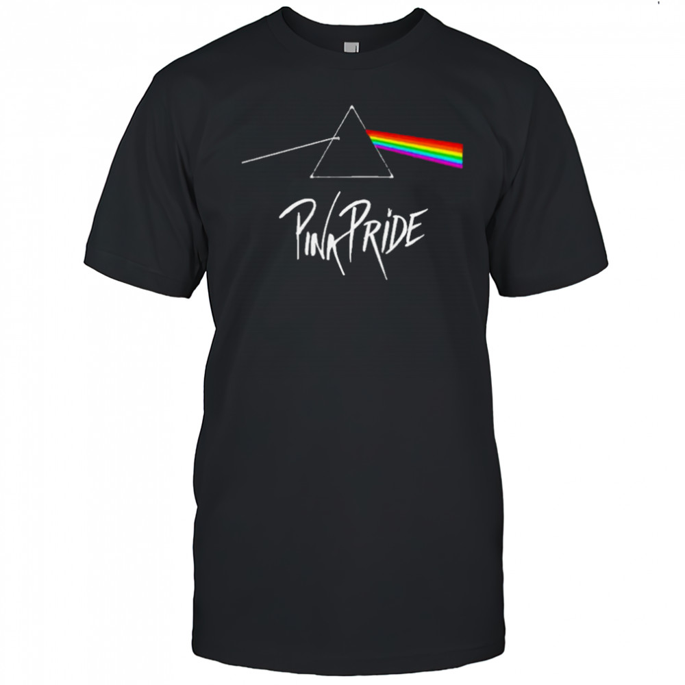 Pink Floyd Inspired Pink Pride Rainbow Pride Month shirt