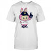 Pink Labubu Milwaukee Brewers Labubu MLB Baseball shirt