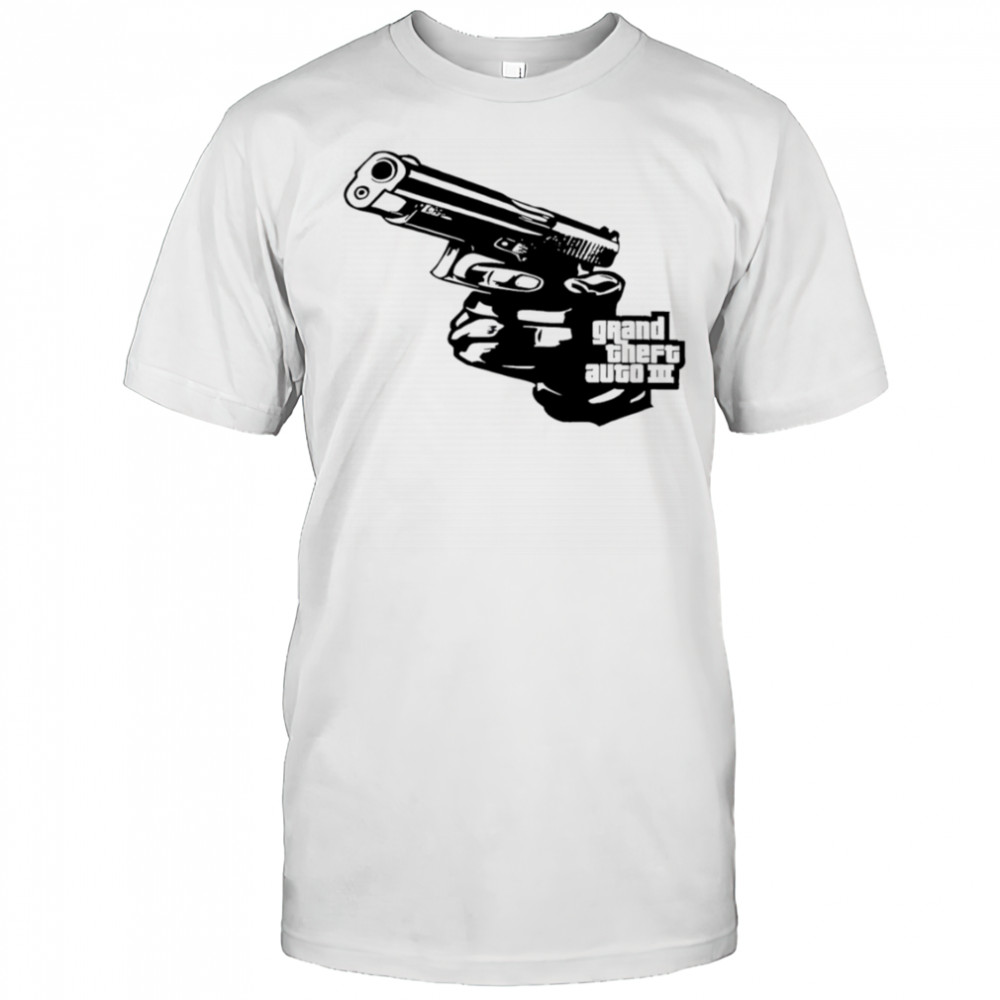 Pistol Grand Theft Auto III shirt