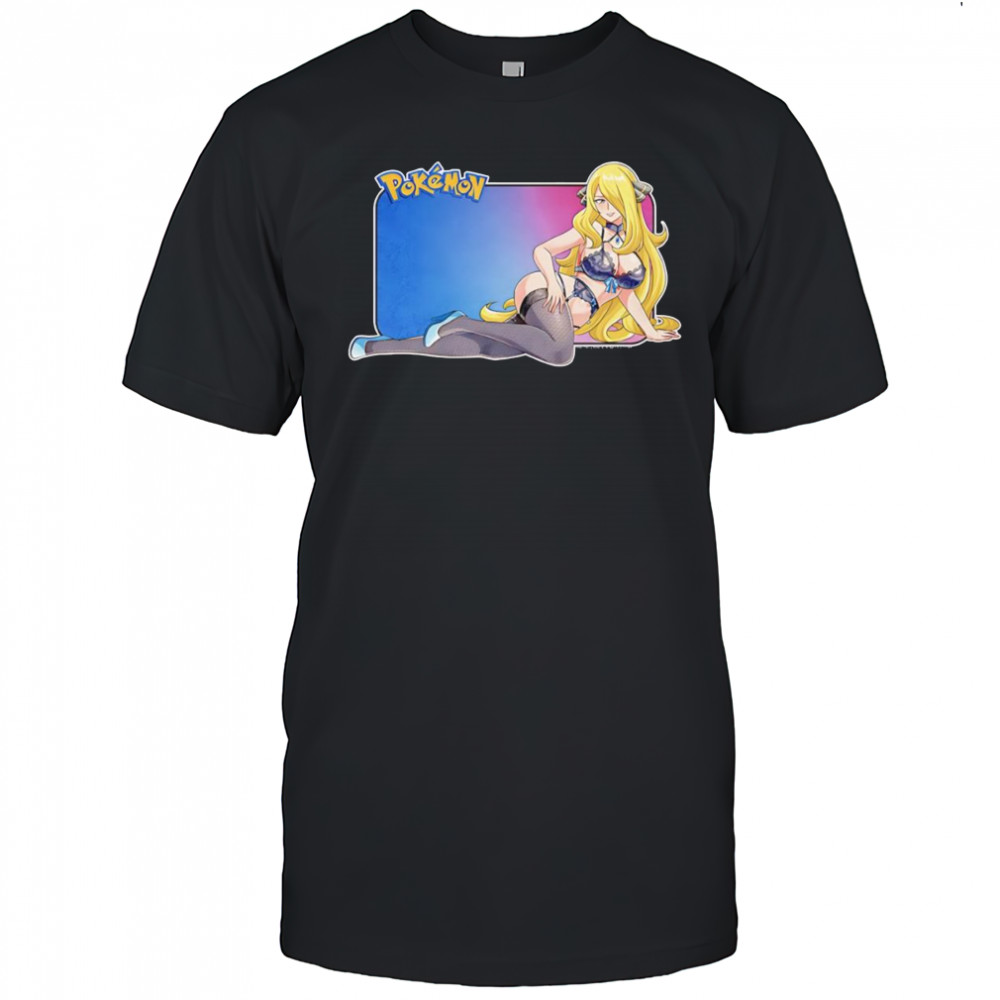 Pokemon Cynthia sexy shirt