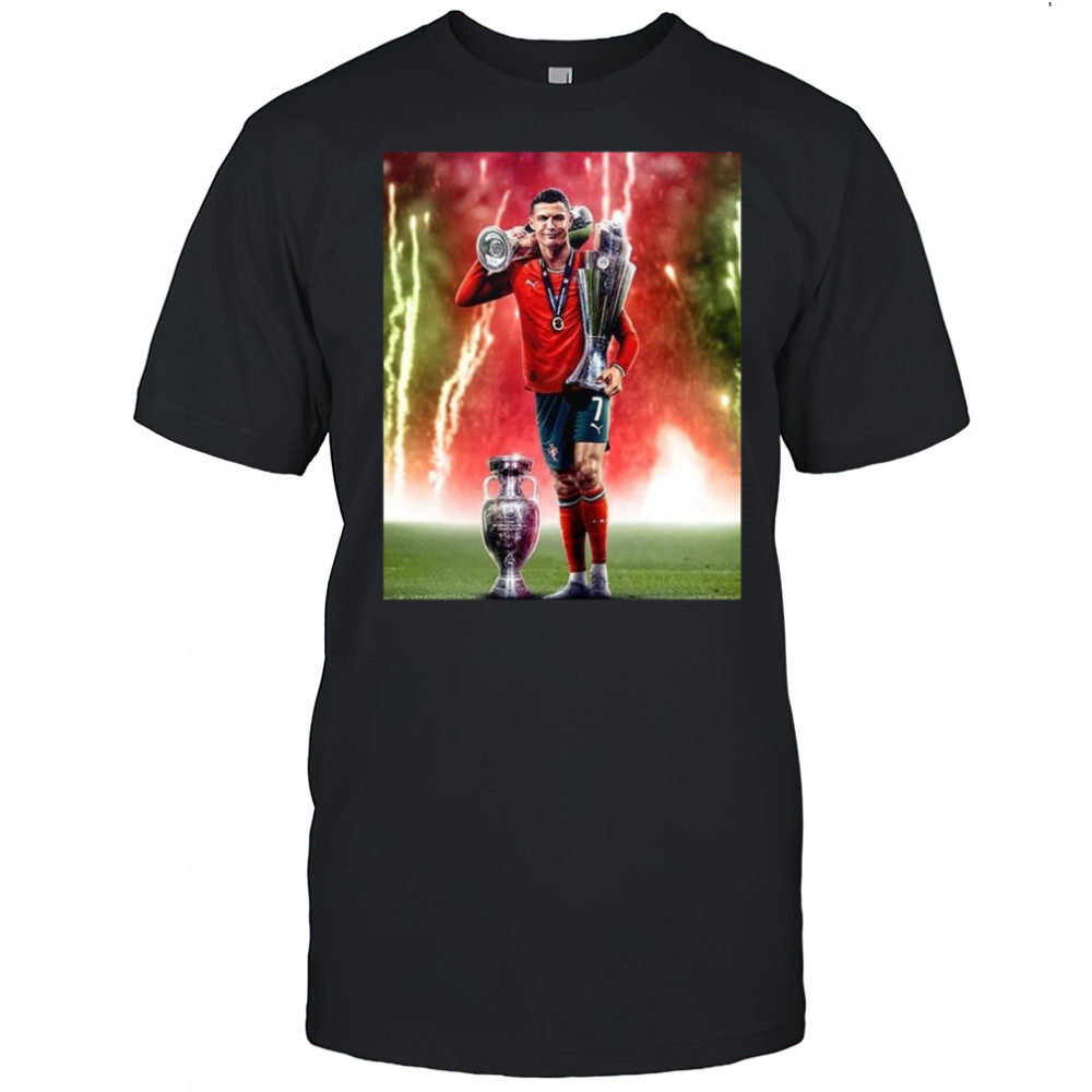 Portugal Win Nations League 2025 In Germany After Ronaldo 3 Trophies Shirt