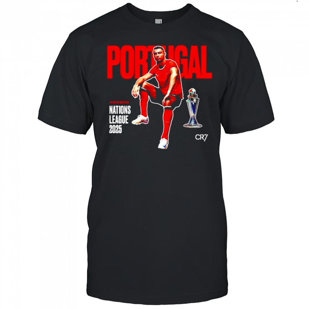 Portugal winners Nations League 2025 Cristiano Ronaldo shirt