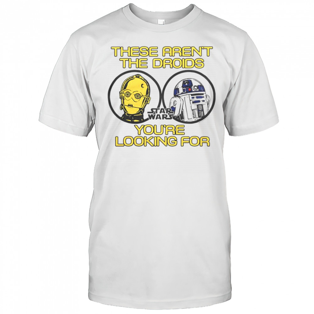 Premium Star Wars These Aren’t The Droids You’re Looking For T-Shirt