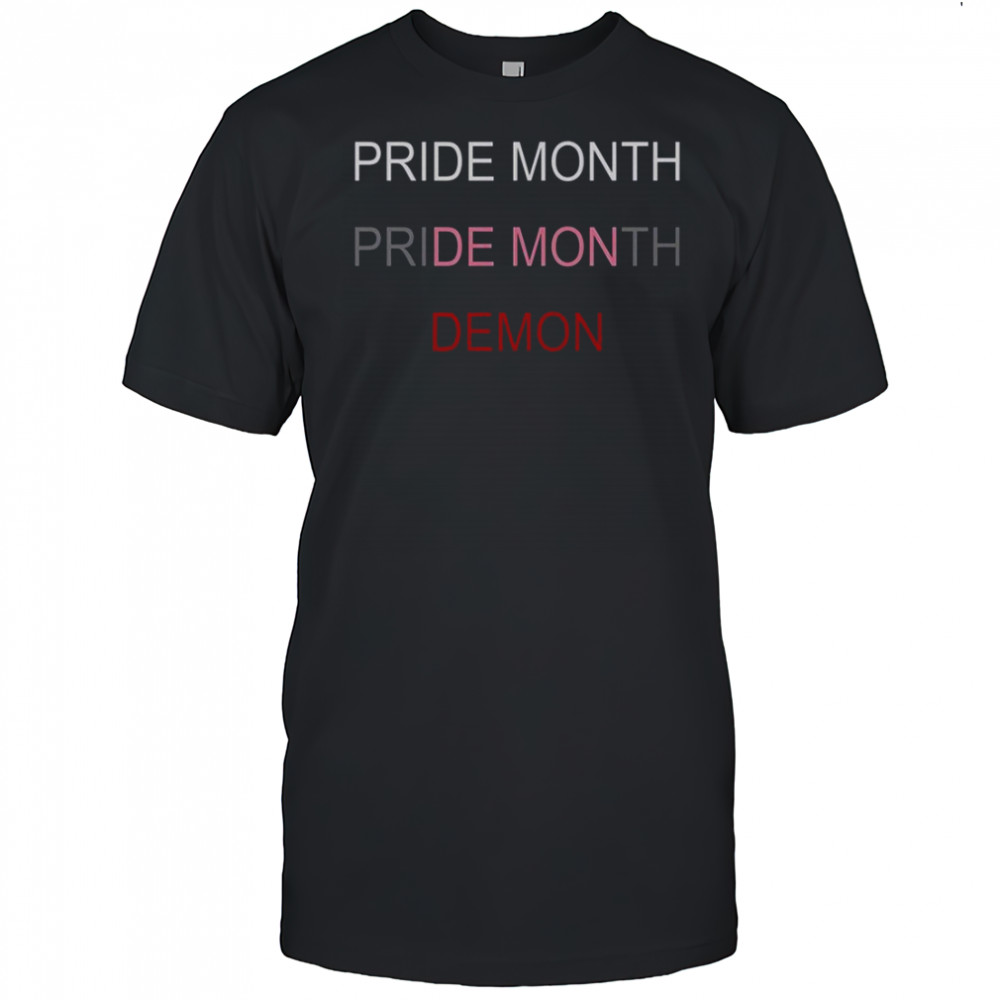 Pride Month Demon T-Shirt