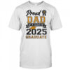 Proud Dad Of A Class Of 2025 Graduate T-Shirt