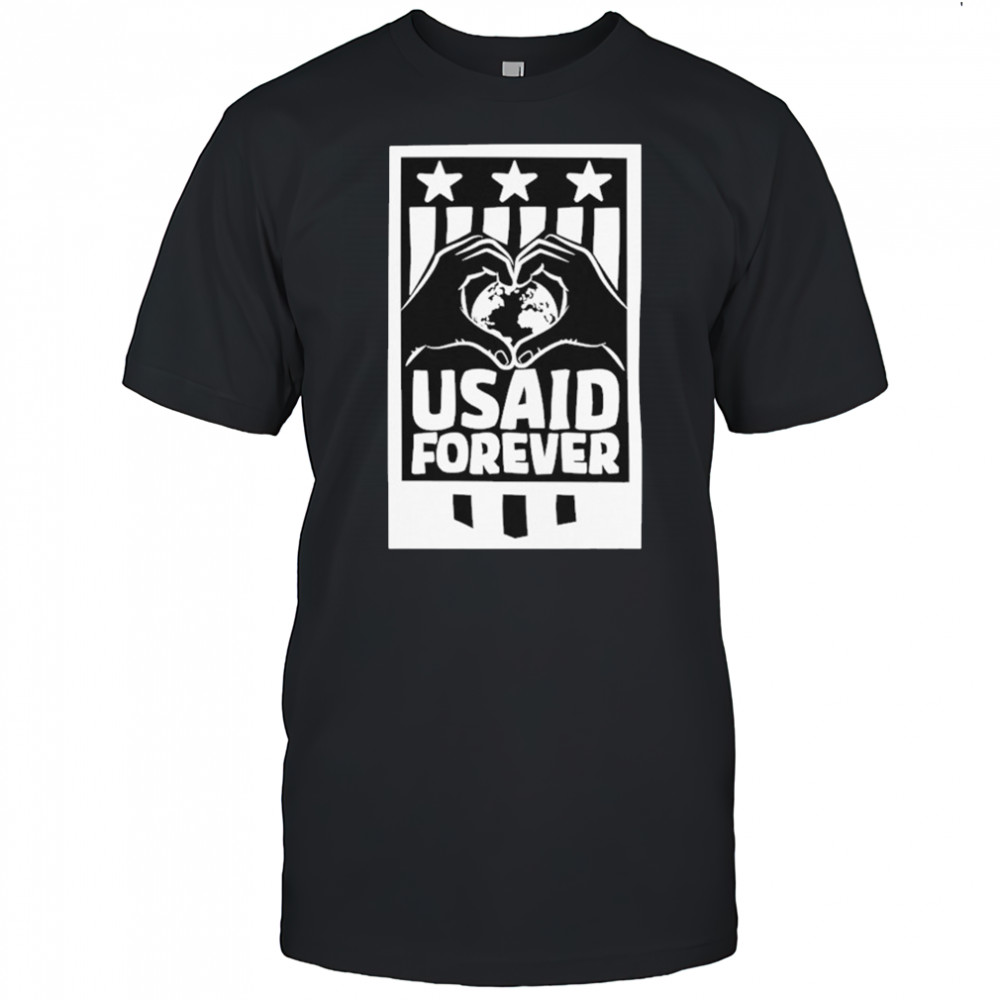 Proud Usaid Partner Heart Hands T-shirt
