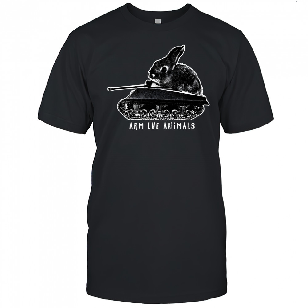 Rabbit arm the animals shirt