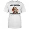 Rabbit I’m a good person just damaged from being good to the wrong people shirt
