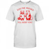Raccoon and Opossum you’re weird I’ll keep you shirt