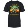 Raccoon out of breath hiking society be there in a minute retro shirt
