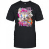 Raccoon wearing glass I paused my game to be here shirt
