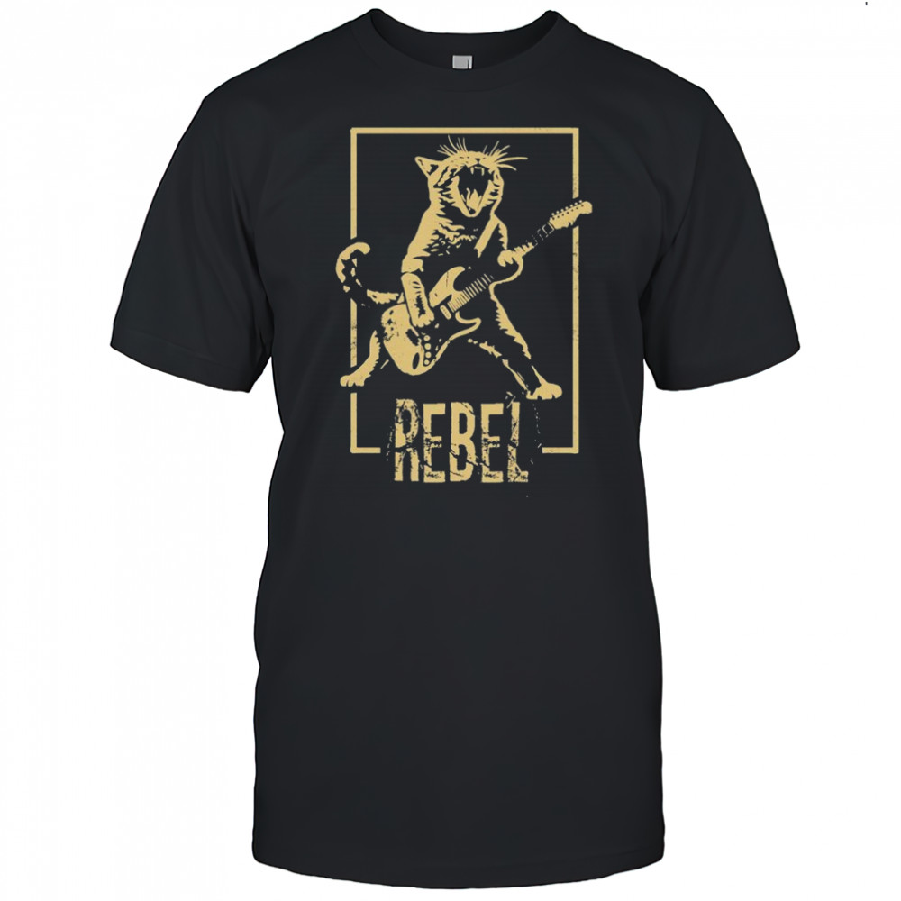 Rebel Kitty Cat T-shirt