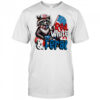 Red White And Feral Baby Raccoon shirt