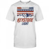 Red White And Keystone Light 4th Of July Shirt