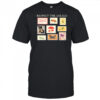 Respect The Locals Cute Nature Stamp With Butterflies T-Shirt
