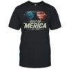 Retro Sunglasses Funny Gulf Of USA America 2025 Sunglasses T Shirt