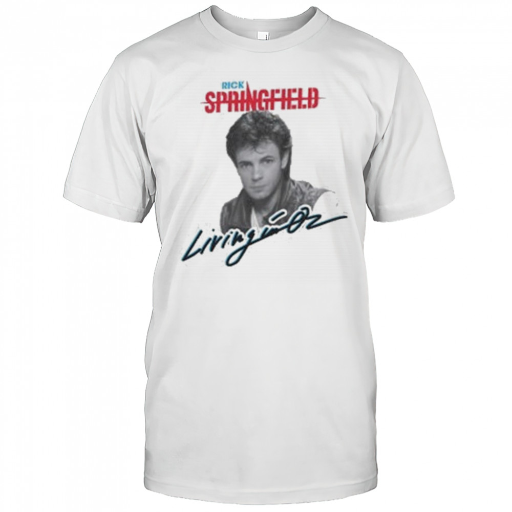 Rick Springfield Living In Oz T-shirt