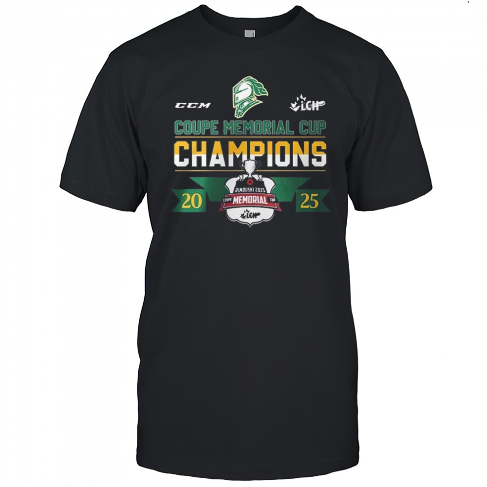 Rimouski 2025 Coupe Memorial Cup London Knights Shirt