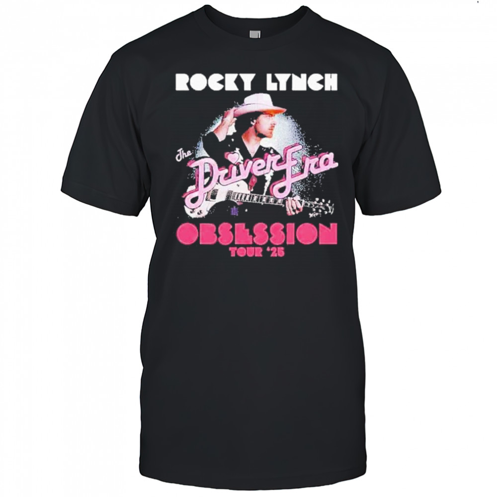 Rocky Lynch The Driver Era Obsession World Tour 2025 With Vale shirt