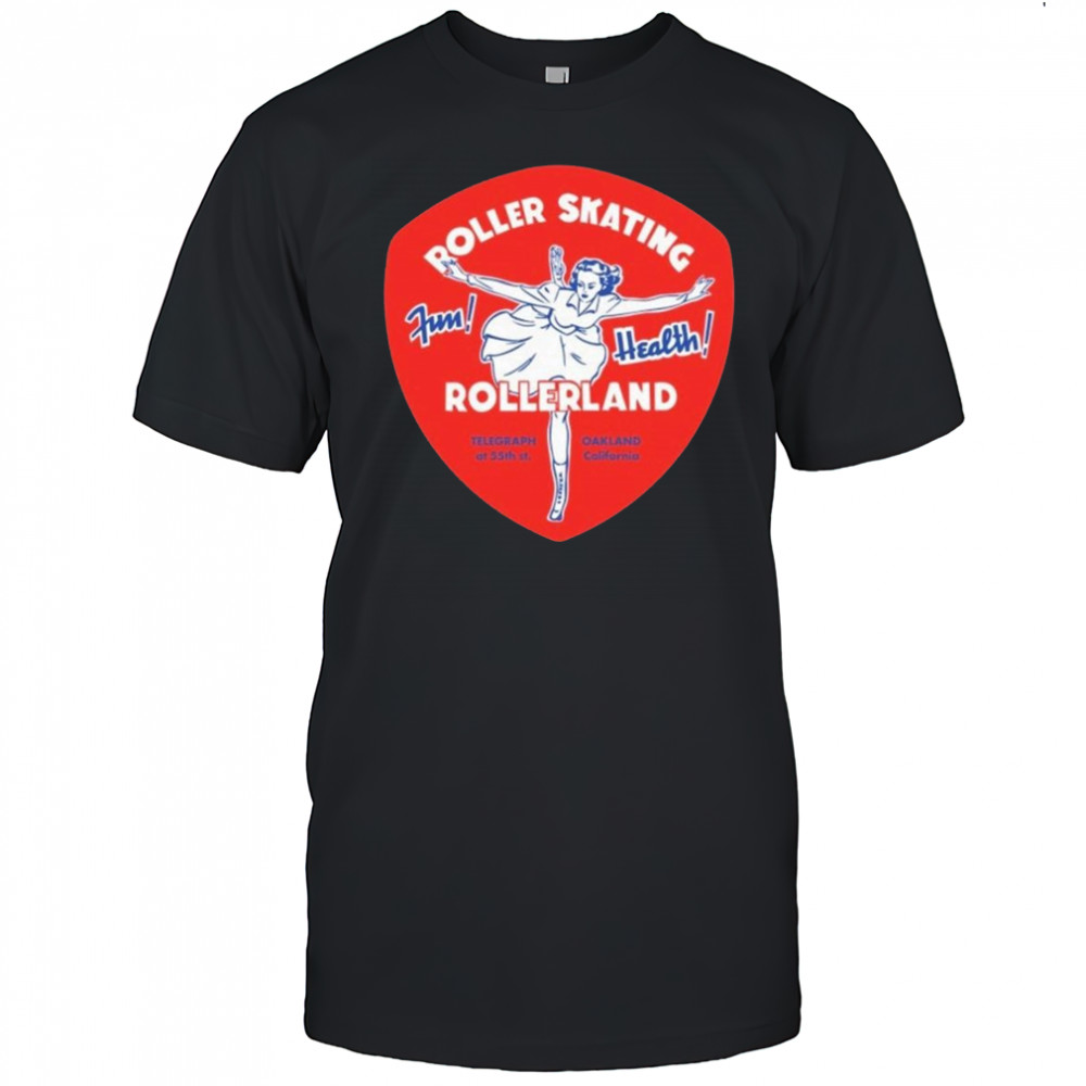 Rollerland Oakland, CA Vintage Roller Rink Shirt