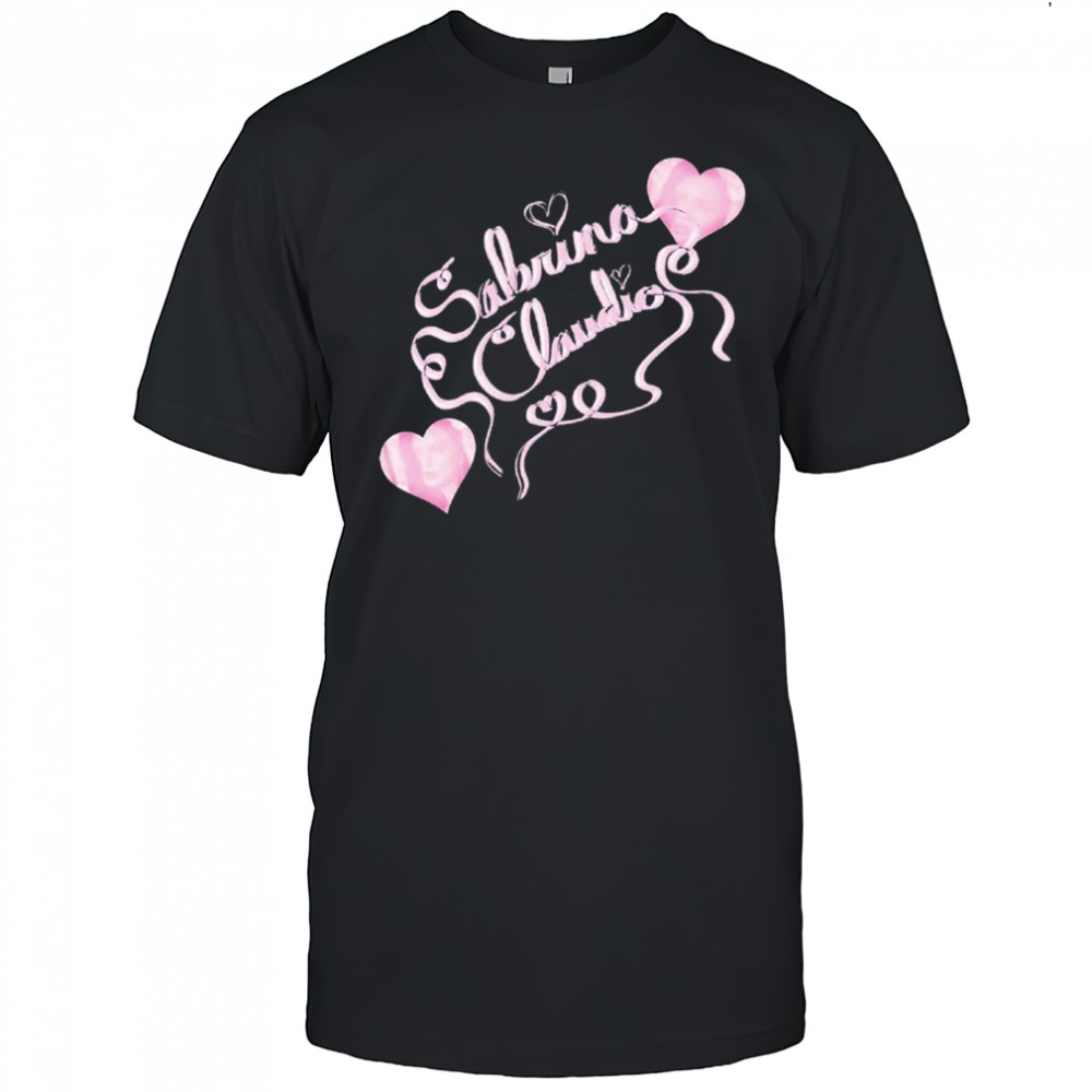 Sabrina Claudio Hearts T-shirt