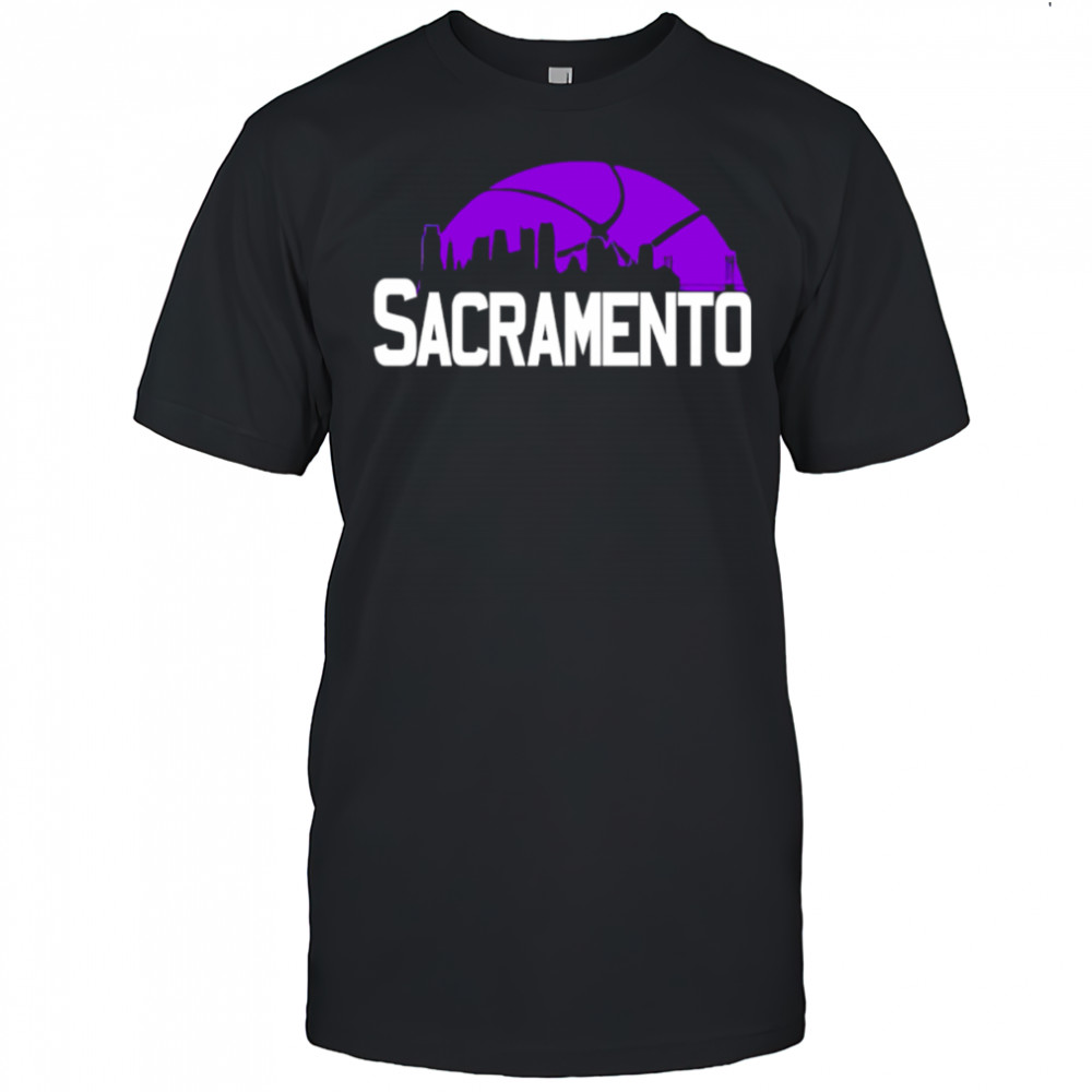 Sacramento Kings Cityscape Skyline style 2025 shirt