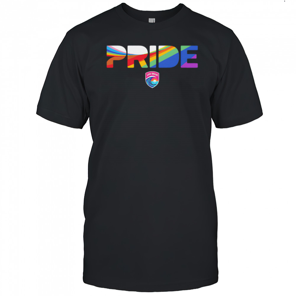 San Diego Wave FC Pride Stripes 2025 shirt