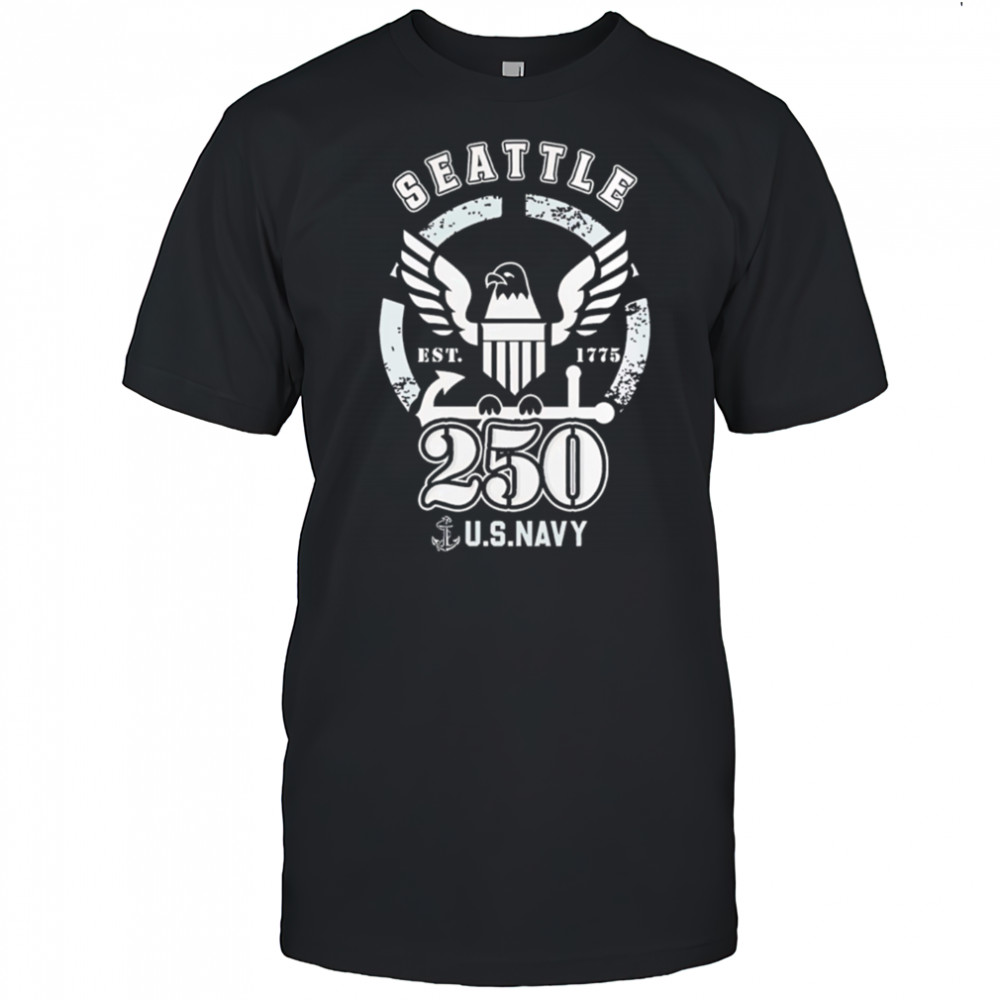 Seattle mariners mlb x 250 u.s. navy baseball shirt