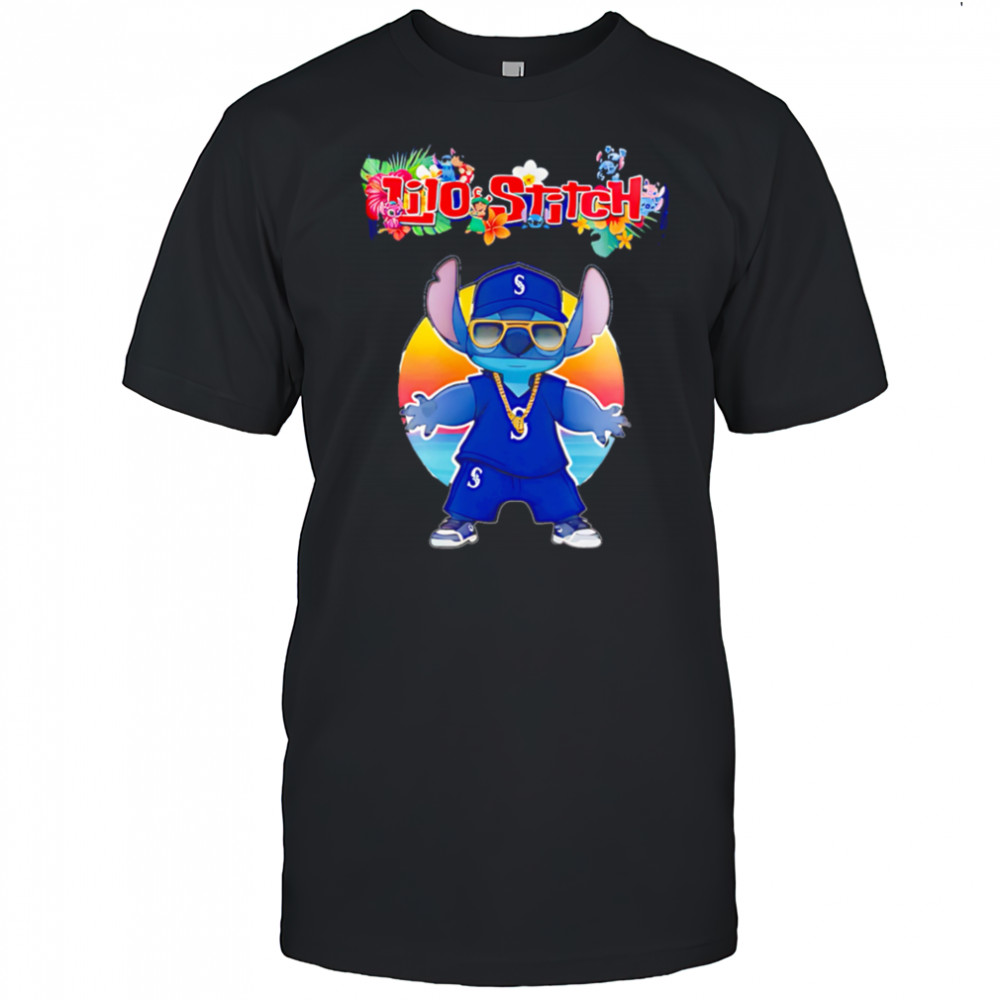 Seattle Mariners x Lilo and Stitch Baseball shirt
