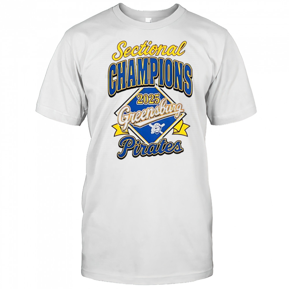 Sectional Champions Greensburg Pirates 2025 T-Shirt