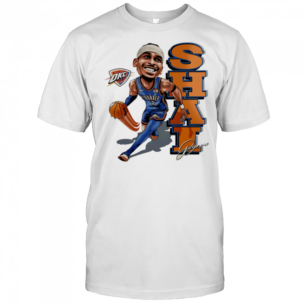 Shai Gilgeous-Alexander funny cartoon shirt