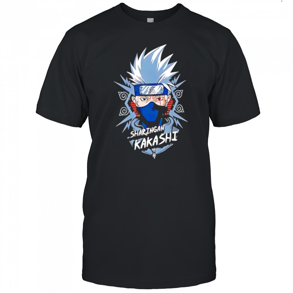 Sharingan Kakashi head shirt
