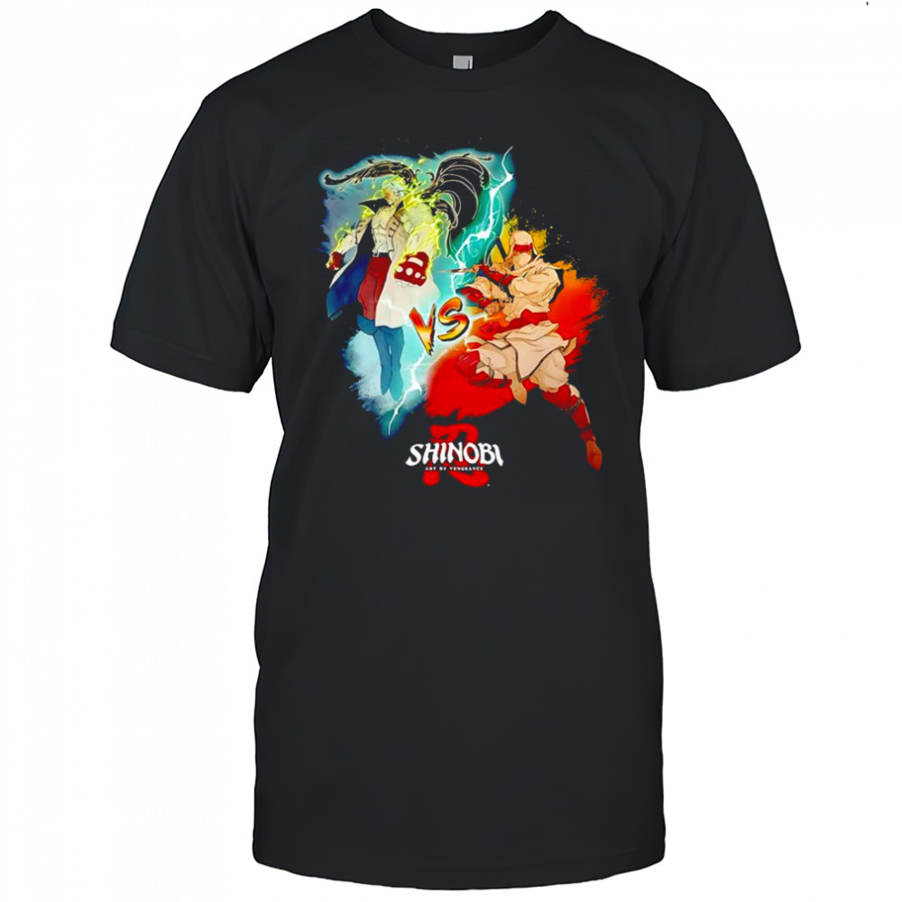 Shinobi Art of Vengeance Lord Ruse vs Joe Musashi shirt