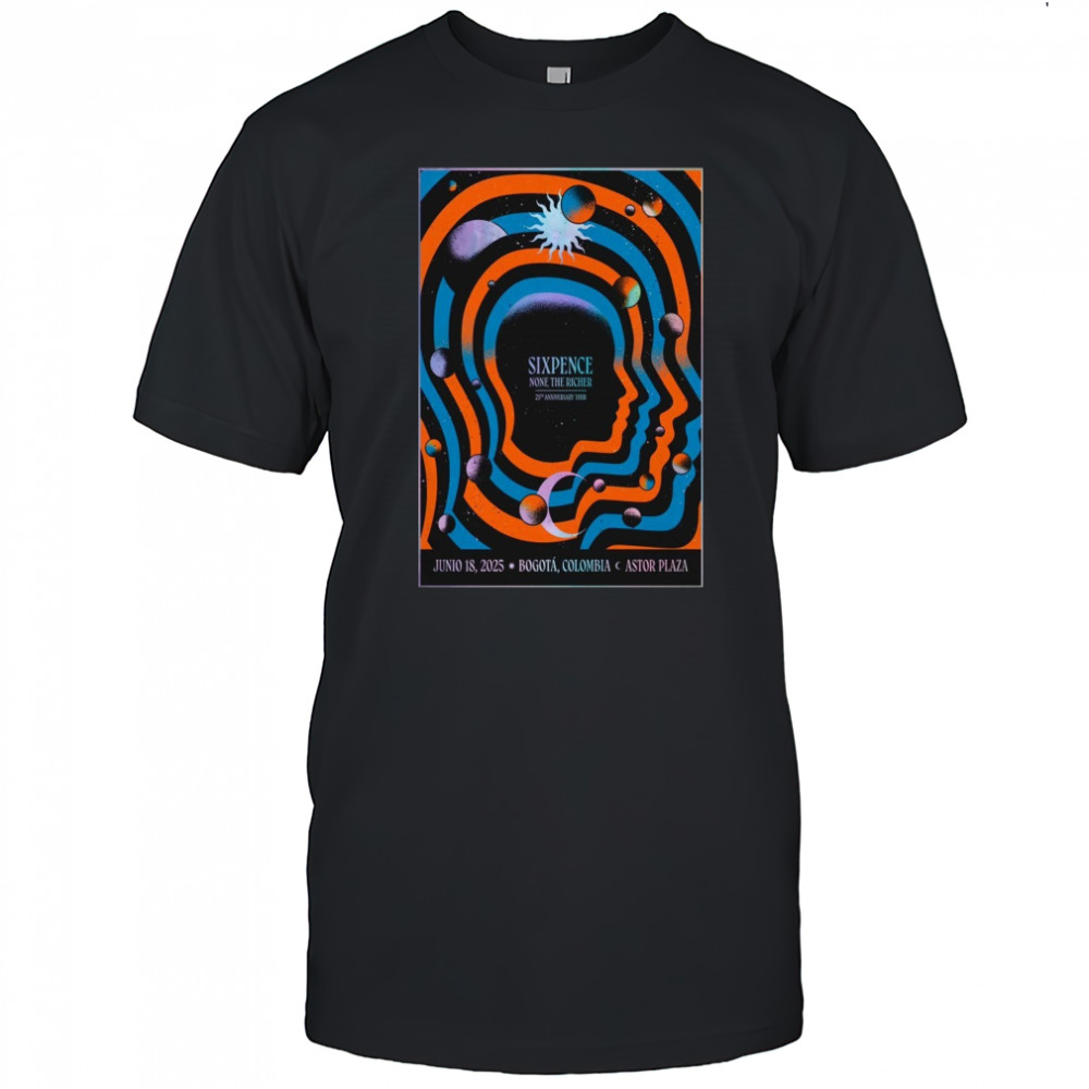 Sixpence Leigh Nash Jun 18 2025 In Bogota Colombia Poster T-Shirt