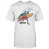 Skeleton surf’s up shirt